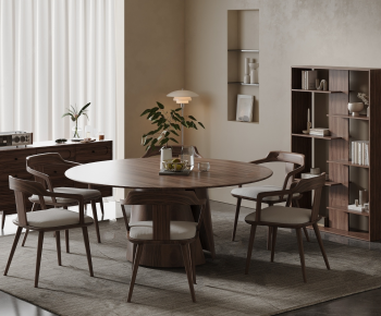 Modern Dining Table And Chairs-ID:910769946