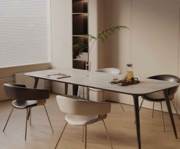 Modern Dining Table And Chairs-ID:789153103