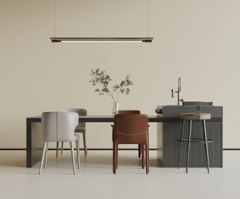 Modern Dining Table And Chairs-ID:300723085