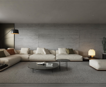 Modern A Living Room-ID:281446938