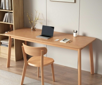Modern Computer Desk And Chair-ID:165771966