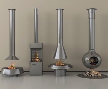 Modern Fireplace-ID:874636895