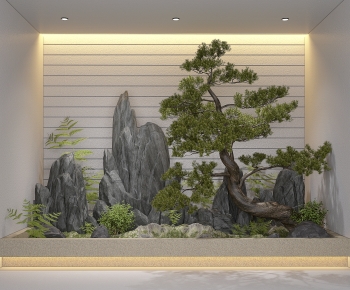 New Chinese Style Plant Landscaping-ID:903601882