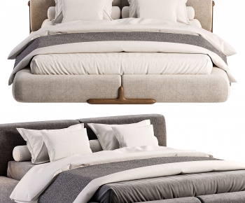 Modern Double Bed-ID:549880034