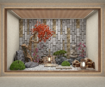 New Chinese Style Plant Landscaping-ID:580198055