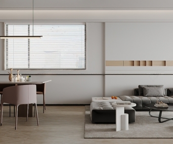 Modern A Living Room-ID:855504046