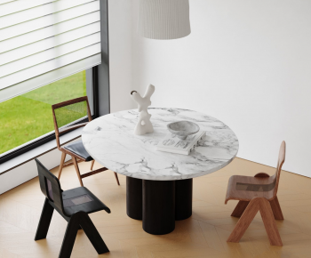 Modern Dining Table And Chairs-ID:812079911