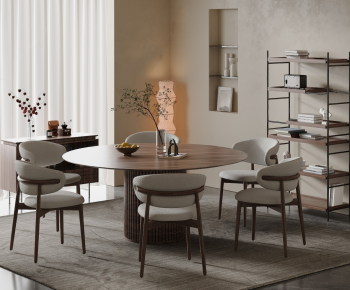 Modern Dining Table And Chairs-ID:919537073