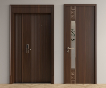 New Chinese Style Entrance Door-ID:479599004