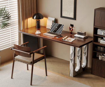 Modern Computer Desk And Chair-ID:150104057