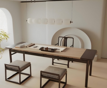 Modern Computer Desk And Chair-ID:636184933