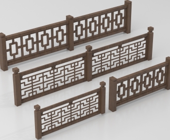 New Chinese Style Guardrail-ID:131896971