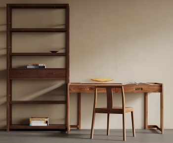 Modern Computer Desk And Chair-ID:389285097