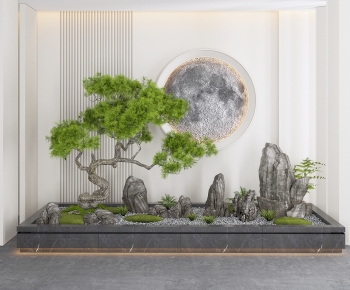 New Chinese Style Plant Landscaping-ID:946305996