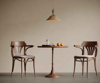 French Style Leisure Table And Chair-ID:378334056