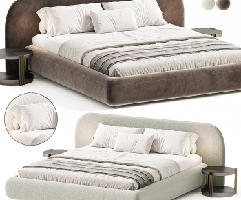Modern Double Bed-ID:300342089