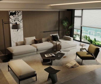 Modern A Living Room-ID:365030827