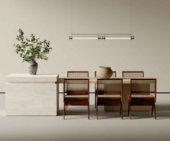 Modern Dining Table And Chairs-ID:538219936