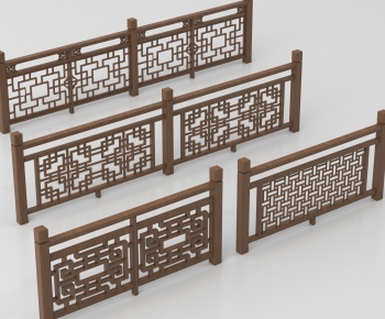 New Chinese Style Guardrail-ID:845549133