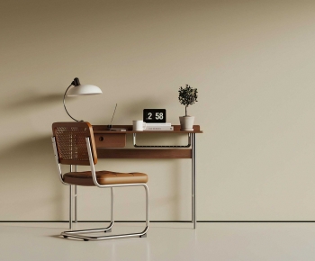 Modern Computer Desk And Chair-ID:514455089