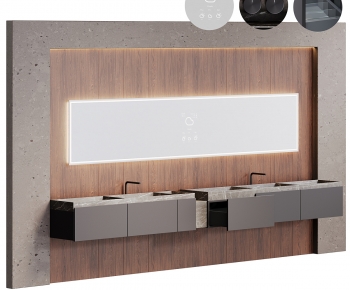 Modern Bathroom Cabinet-ID:196146016