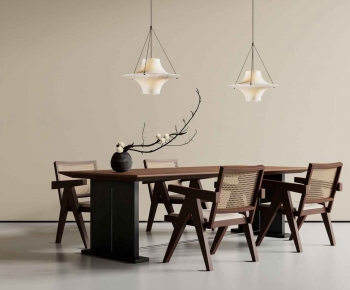 Modern Dining Table And Chairs-ID:707330798