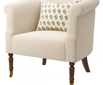 American Style Single Sofa-ID:966099027