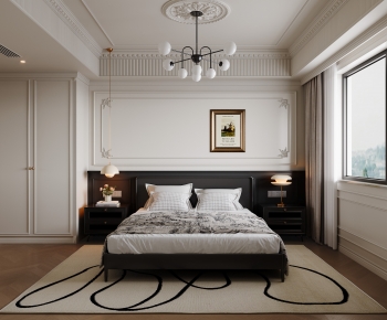French Style Bedroom-ID:438270091