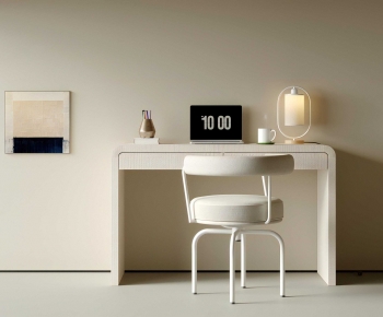 Modern Computer Desk And Chair-ID:921657098