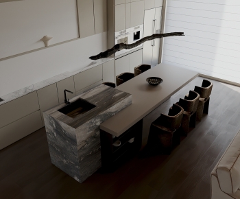 Modern Dining Table And Chairs-ID:591960919