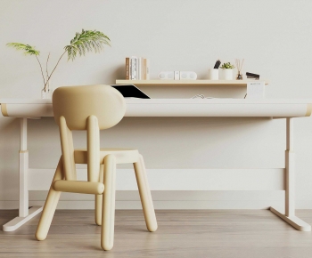 Modern Computer Desk And Chair-ID:829111105