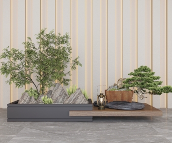 New Chinese Style Plant Landscaping-ID:906029947