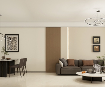 Modern A Living Room-ID:862891919