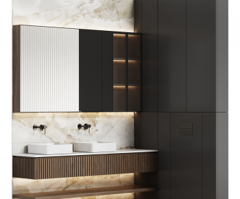 Modern Bathroom Cabinet-ID:489428042