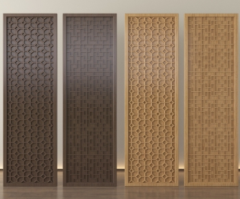 New Chinese Style Wooden Screen Partition-ID:623117921
