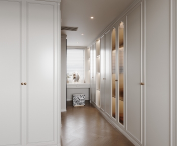 French Style Clothes Storage Area-ID:206748961