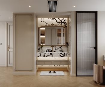 French Style Clothes Storage Area-ID:941435105