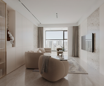 Modern A Living Room-ID:206387046