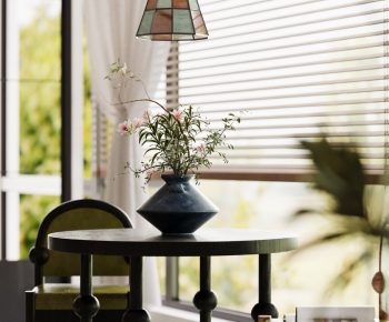 American Style Leisure Table And Chair-ID:457901959