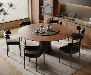Modern Dining Table And Chairs-ID:351170069