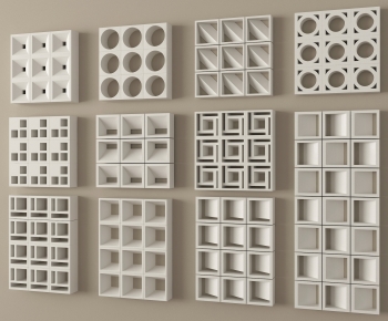 Modern Cement Brick Screen Partition-ID:269726045