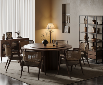 Modern Dining Table And Chairs-ID:896755937