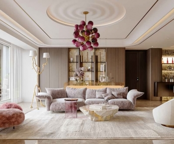 Modern A Living Room-ID:916068087