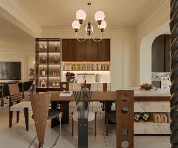 Wabi-sabi Style Dining Room-ID:290708078