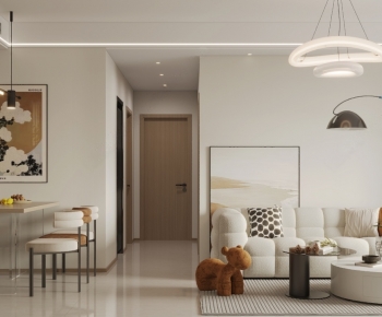 Modern A Living Room-ID:584458111