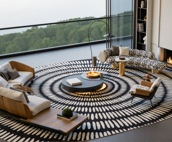 Modern Sofa Combination-ID:818528891