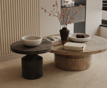 Wabi-sabi Style Coffee Table-ID:545139076