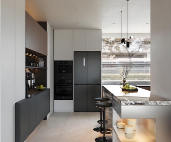 Modern Open Kitchen-ID:688515907