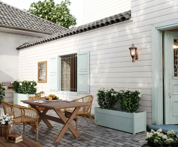 American Style Courtyard/landscape-ID:560290868