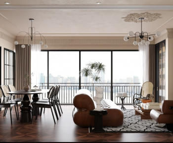 French Style A Living Room-ID:810177095